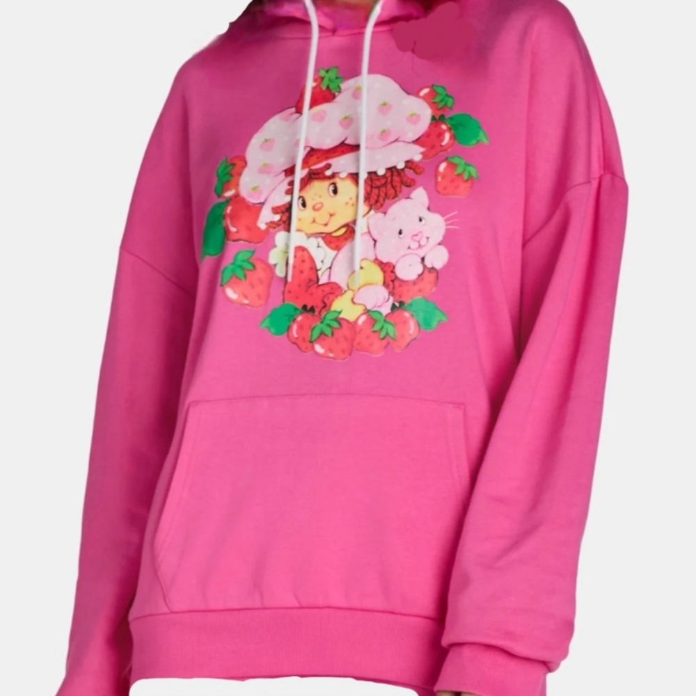 Strawberry Shortcake Hoodie XXS JR Retro 70s 80s Christmas Birthday